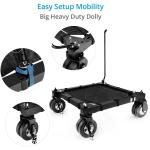 Proaim 40' Jumbo Film Production Kit with Jib Crane, Heavy-Duty Stand, Dolly & 3-Axis Pan/Tilt Head