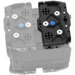 Kondor Blue Top Half Plate for PYXIS Cage System (Raven Black)