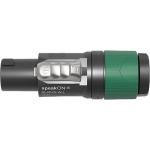 Neutrik NL4FXX-W-L 4-Pole Female speakON Connector (Green)