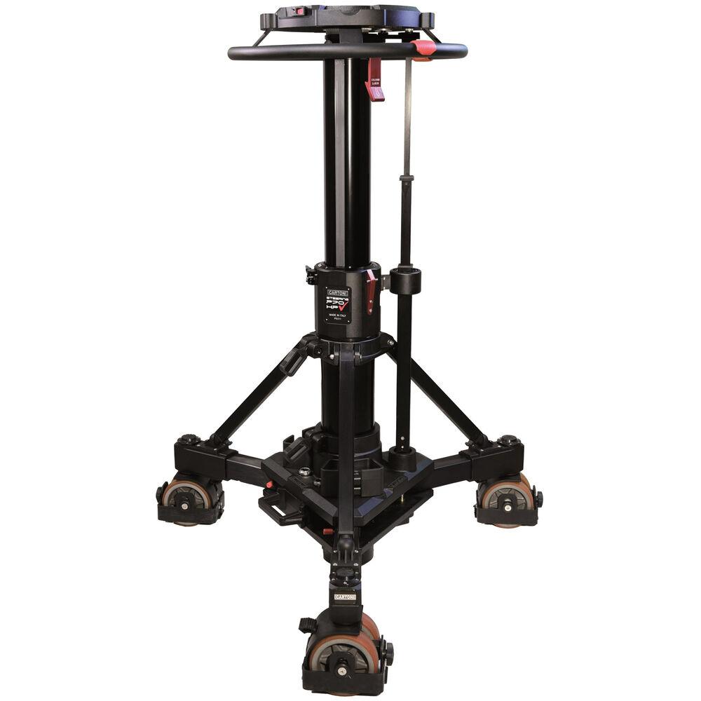 Cartoni P70 HP Steering Pedestal with Adapter & Air Pump