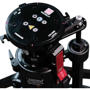 Cartoni P70 HP Steering Pedestal with Adapter & Air Pump