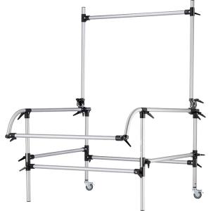 Manfrotto Still Life Shooting Table Frame Without Plexiglass Panel (Silver)