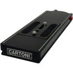Cartoni Euro-Style Baseplate with Euro QR Camera Plate for Master/Maxima
