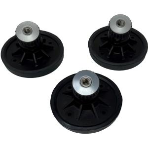 Cartoni Pivoting Rubber Foot for Select T724 Series Studio Tripods (Set of 3)