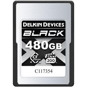 Delkin Devices 480GB BLACK CFexpress Type A 4.0 Memory Card