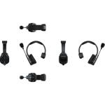 Hollyland Solidcom SE Global 5S 5-Person Full-Duplex Single-Ear Noise-Canceling Headset Intercom System (2.4 GHz)
