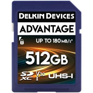 Delkin Devices 512GB ADVANTAGE UHS-I SDXC Memory Card