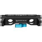 Kondor Blue Dual Rosette Clamp (Raven Black)