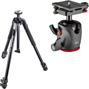 Manfrotto MT190X3 Aluminum Tripod with XPRO Magnesium Ball Head Kit