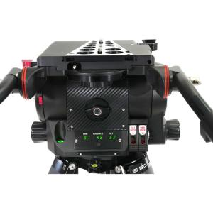 Cartoni Magnum HP Head with Dovetail Plate & 2 Telescopic Pan Bars