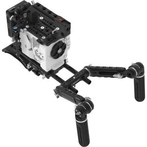 Kondor Blue Ultimate Rig MKII for Sony FX6 (Raven Black, Gold Mount)