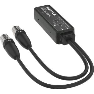 Turtle AV Dual-Channel Analog Female XLR Input to Dante Adapter