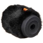 Bubblebee Industries Windkiller Short Fur Slip-On Wind Protector for 18 to 24mm Mics (Extra-Small, Black)
