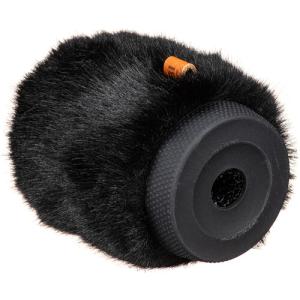 Bubblebee Industries Windkiller Short Fur Slip-On Wind Protector for 18 to 24mm Mics (Extra-Small, Black)