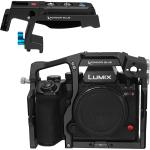 Kondor Blue Cage with Top Handle for Panasonic Lumix S1R II (Raven Black)