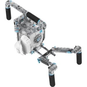 Kondor Blue Ultimate Cage Rig with Battery Plate for Canon EOS C400 (V-Mount, Space Gray)