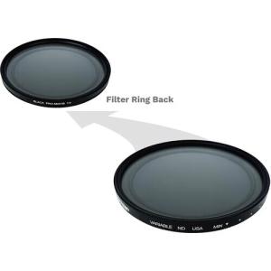 Tiffen FusionVND Black Pro-Mist and VND Filter (58mm, Grade 1/4)