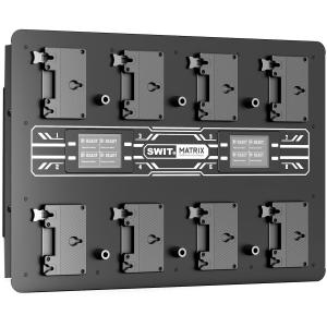 SWIT MATRIX-A8 8-Channel 100W Ultra-Fast Wall Charger (Gold Mount)