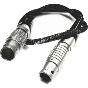 Steadicam 12V Straight 2b LEMO to Straight 10-Pin LEMO Power Cable (15")