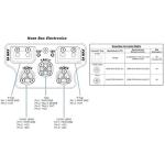 Steadicam 24V Straight 2b LEMO to Right-Angle 10-Pin LEMO Power Cable (15")