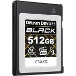 Delkin Devices 512GB BLACK CFexpress Type B 4.0 Memory Card