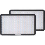 amaran Pano 60c RGB COB Mobile Light Panel (2-Light Kit, Charcoal)