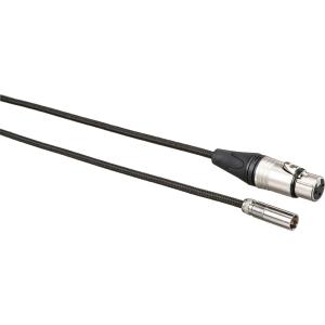 Kondor Blue Mini-XLR Male to XLR Female Audio Cable for Canon C70 & BMPCC 6K/4K (Black, 16")