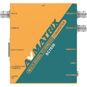 AVMATRIX SC7030 Multi-Signal to SDI/HDMI Cross Converter