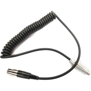 Steadicam 12V 5-Pin LEMO to 4-Pin Mini-XLR Power Cable for Select TVLogic Monitors (36")