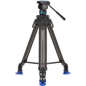 Benro C572LLKH Lightning Lock Tripod Kit with KH Head (Carbon Fiber, 60mm Bowl)