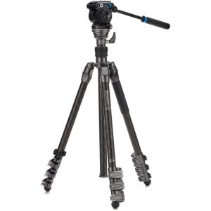 Benro Rhino S2PRO Video Tripod Kit with Flip Locks (Carbon Fiber)