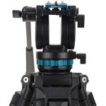 Benro A572LLKH Lightning Lock Tripod with KH Head (Aluminum, 60mm Bowl)