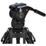 Benro A673LL Lightning Lock Tripod Kit with BV6H PLUS Head (Aluminum, 75mm Bowl)