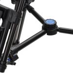 Benro Lightning Lock Video Tripod (Aluminum, 75mm Bowl)