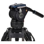 Benro C673LL Lightning Lock Tripod Kit with BV6H PLUS Head (Carbon Fiber, 75mm Bowl)