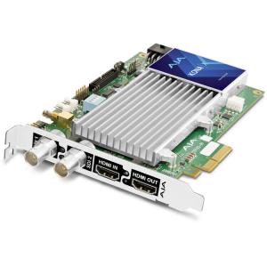 AJA KONA X 12G-SDI and HDMI 2.0 Ultralow-Latency PCIe Card (Fanless)