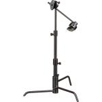 Matthews Pocket C-Stand with 1/4"-20 Adapter (Black)