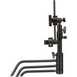 Matthews Pocket C-Stand with 1/4"-20 Adapter (Black)