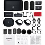 Hollyland LARK MAX 2 Ultimate Combo 2-Person Wireless Microphone System for Cameras and Mobile Devices (Space Gray, 2.4 GHz)