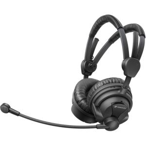 Sennheiser HME 26 Dual-Ear On-Ear Broadcast Headset with Condenser Microphone (No Cable)