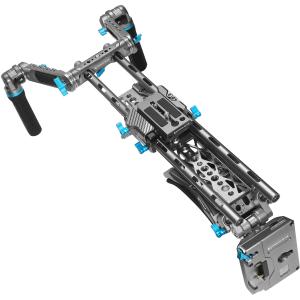 Kondor Blue Shoulder Rig Pro MKII (Gold Mount, Space Gray)