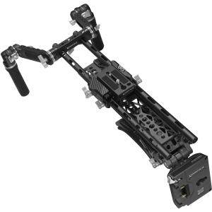 Kondor Blue Shoulder Rig Pro MKII (Gold Mount, Raven Black)