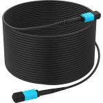 Kondor Blue Fletch OM3 MPO Fiber Armored Cable (100')