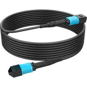 Kondor Blue Fletch OM3 MPO Fiber Armored Cable (50')