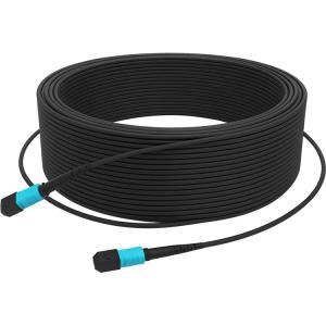 Kondor Blue Fletch OM3 MPO Fiber Armored Cable (500')