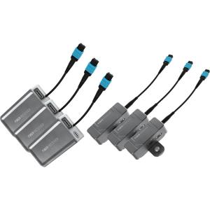 Kondor Blue Fletch Fiber 3 Transmitter & Receiver Modules Kit for HDMI (Space Gray)
