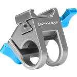 Kondor Blue 19mm Rod to NATO Clamp (Space Gray)