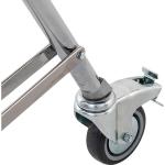 Avenger Wind-Up 39 Stand with Braked Wheels (Chrome-plated, 12')