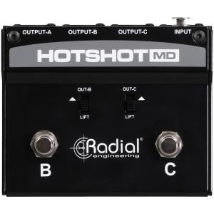 Radial Engineering HotShot MD 3-Channel Mic Rerouting Pedal
