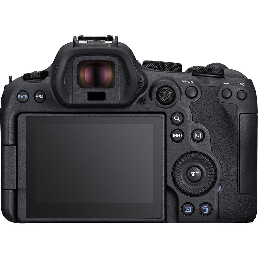 Canon EOS R6 Mark II Mirrorless Camera with Cropping Guide Firmware